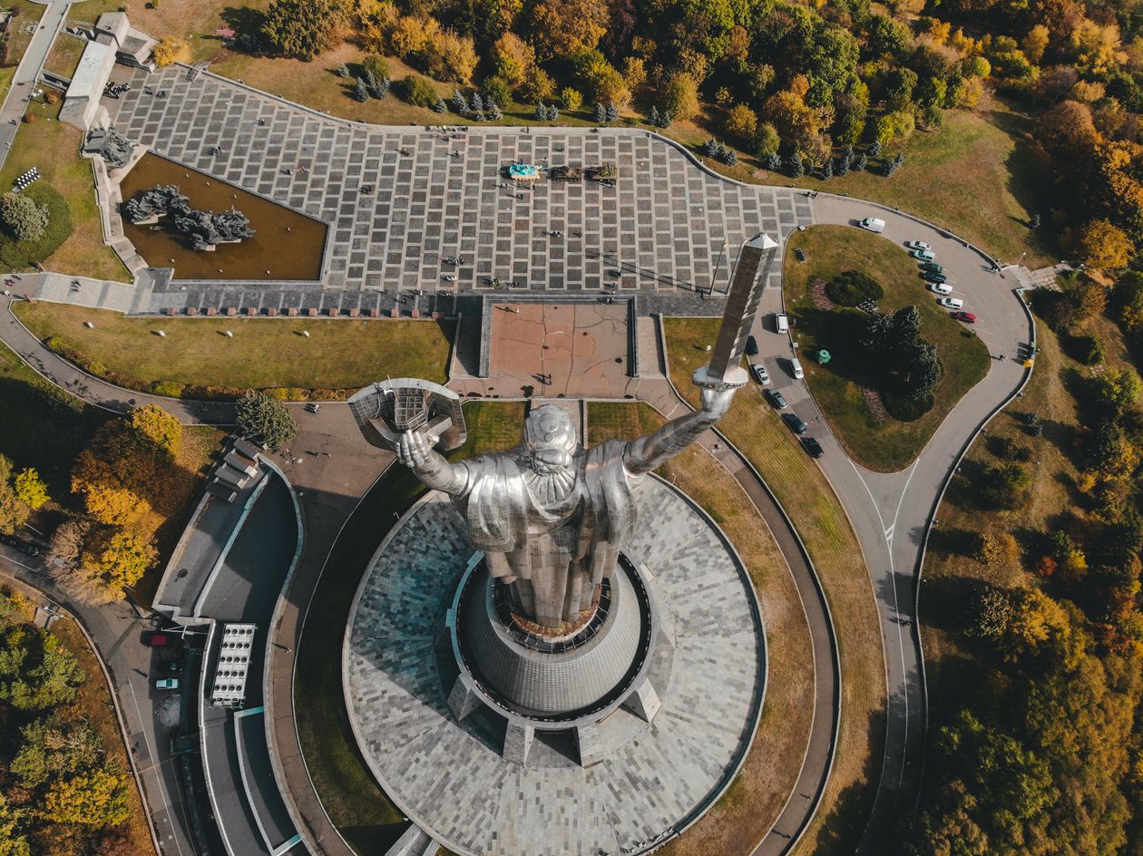 Motherland Monument, Kyiv, Ukraine