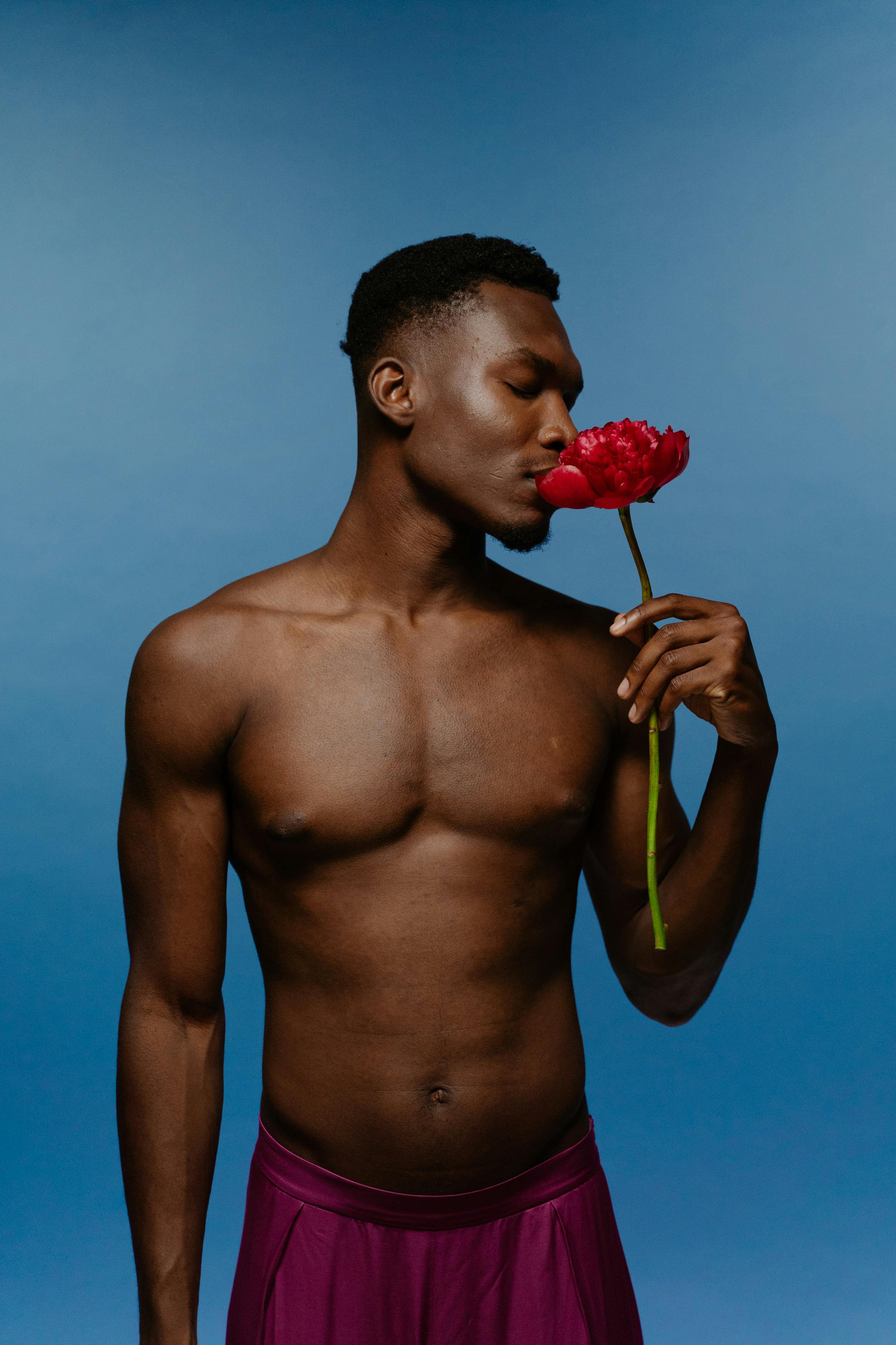 Naked Men in Underwear on Black Background · Free Stock Photo