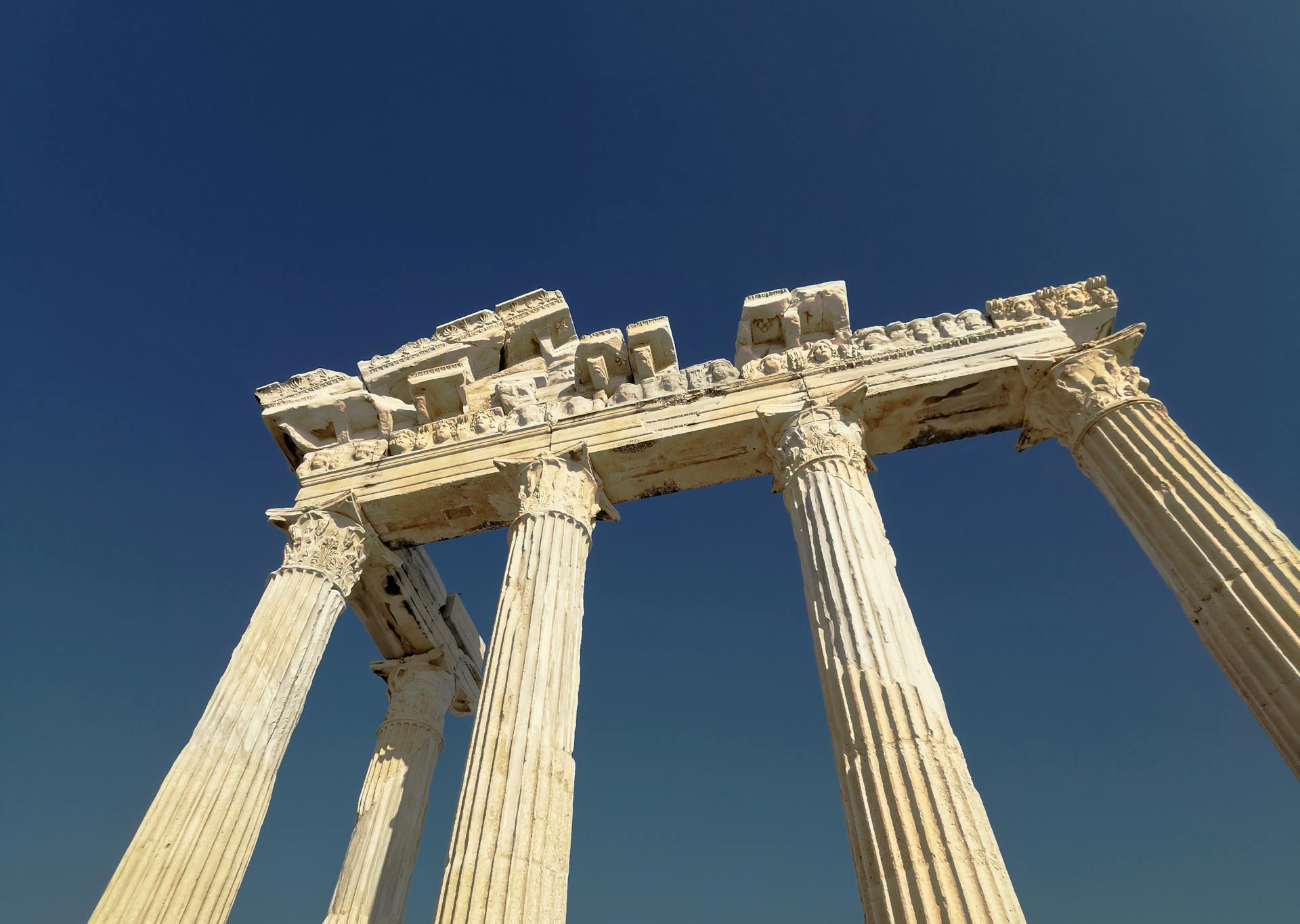 Temple of Apollo in Side, Turkey