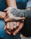 Close up on Hands Together