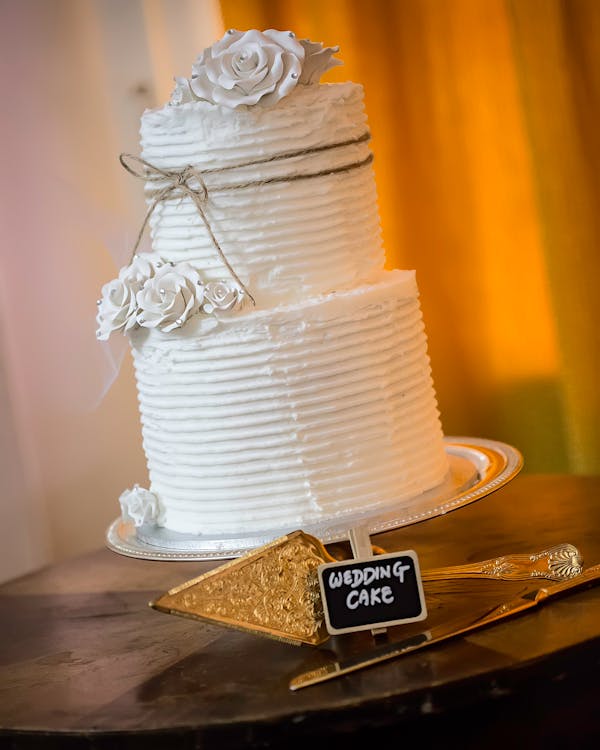 Free stock photo of cake, wedding, wedding cake