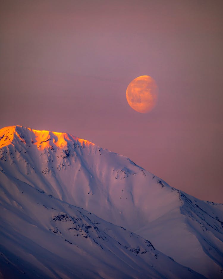 Moon Over Mountain