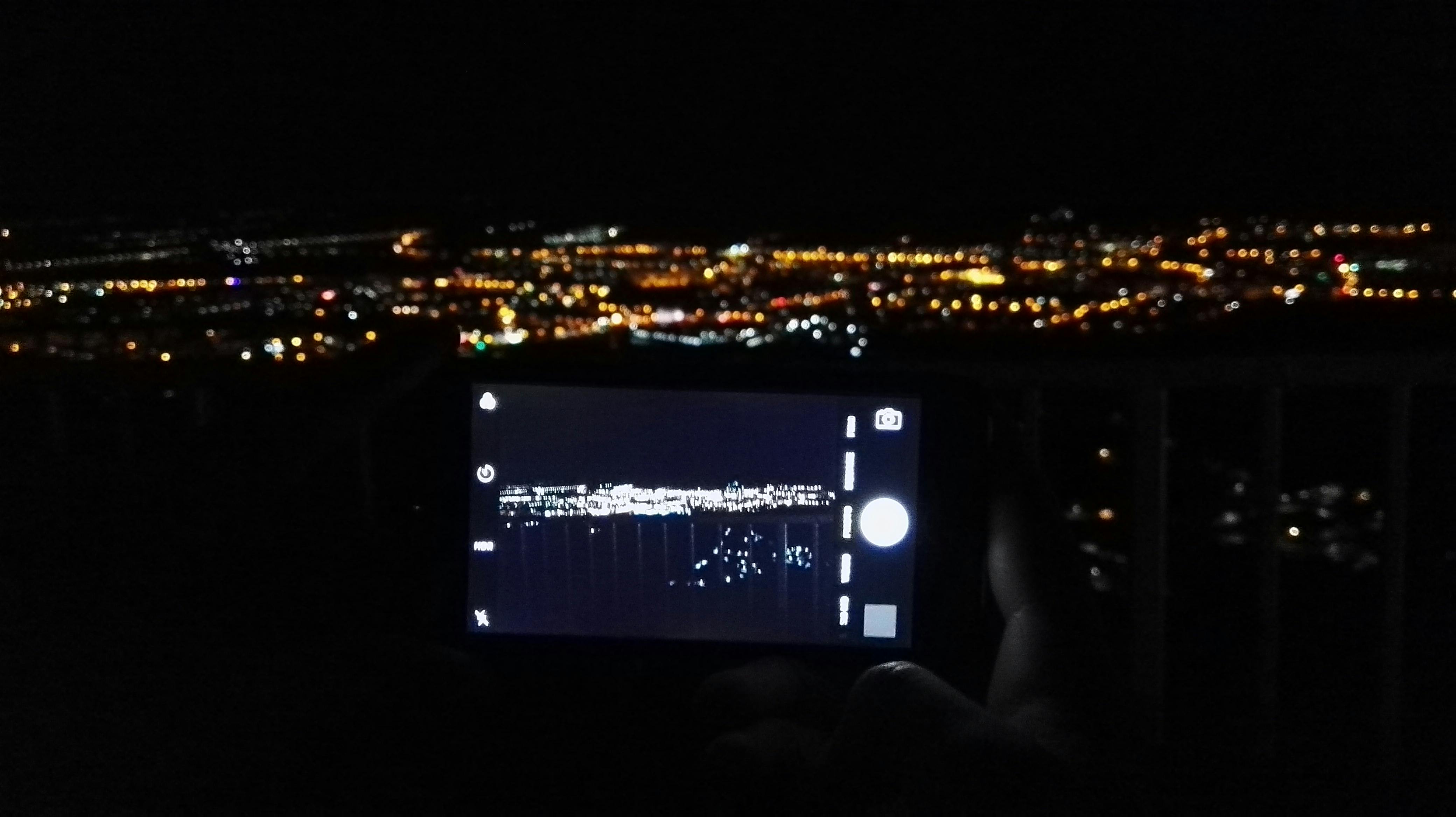 Free stock photo of blurry, city lights, city view