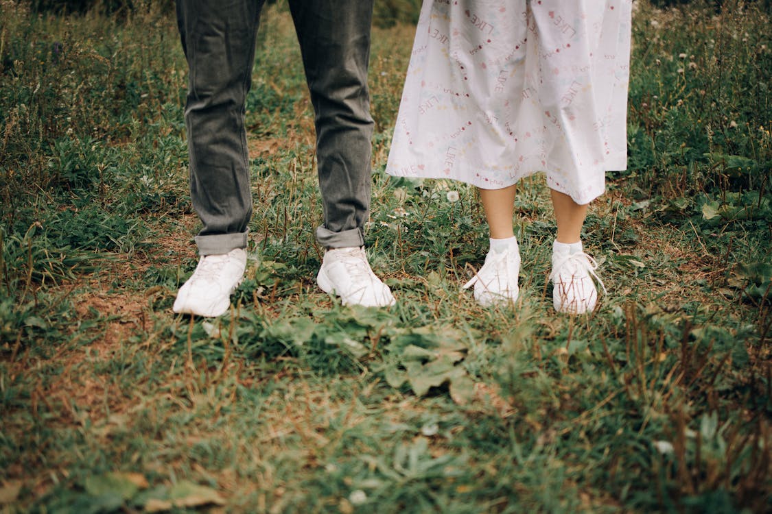 A Shot of White Sneakers 