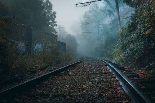 Gratis Immagine gratuita di ferrovia, linee ferroviarie, prospettiva Foto a disposizione