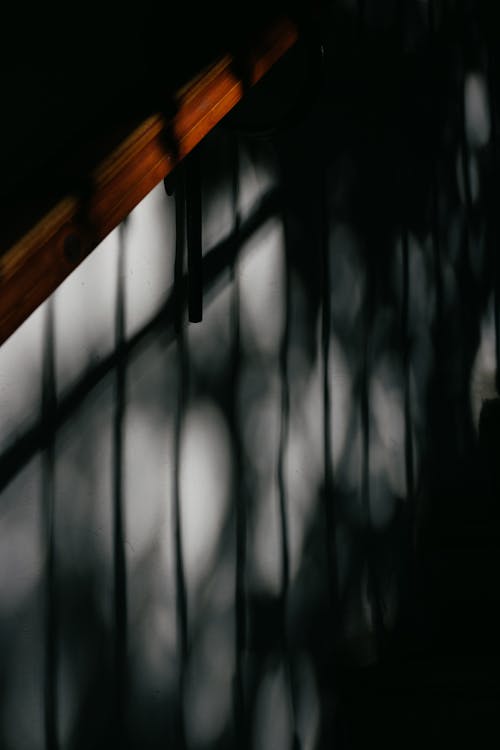Shadow on Wall on Staircase