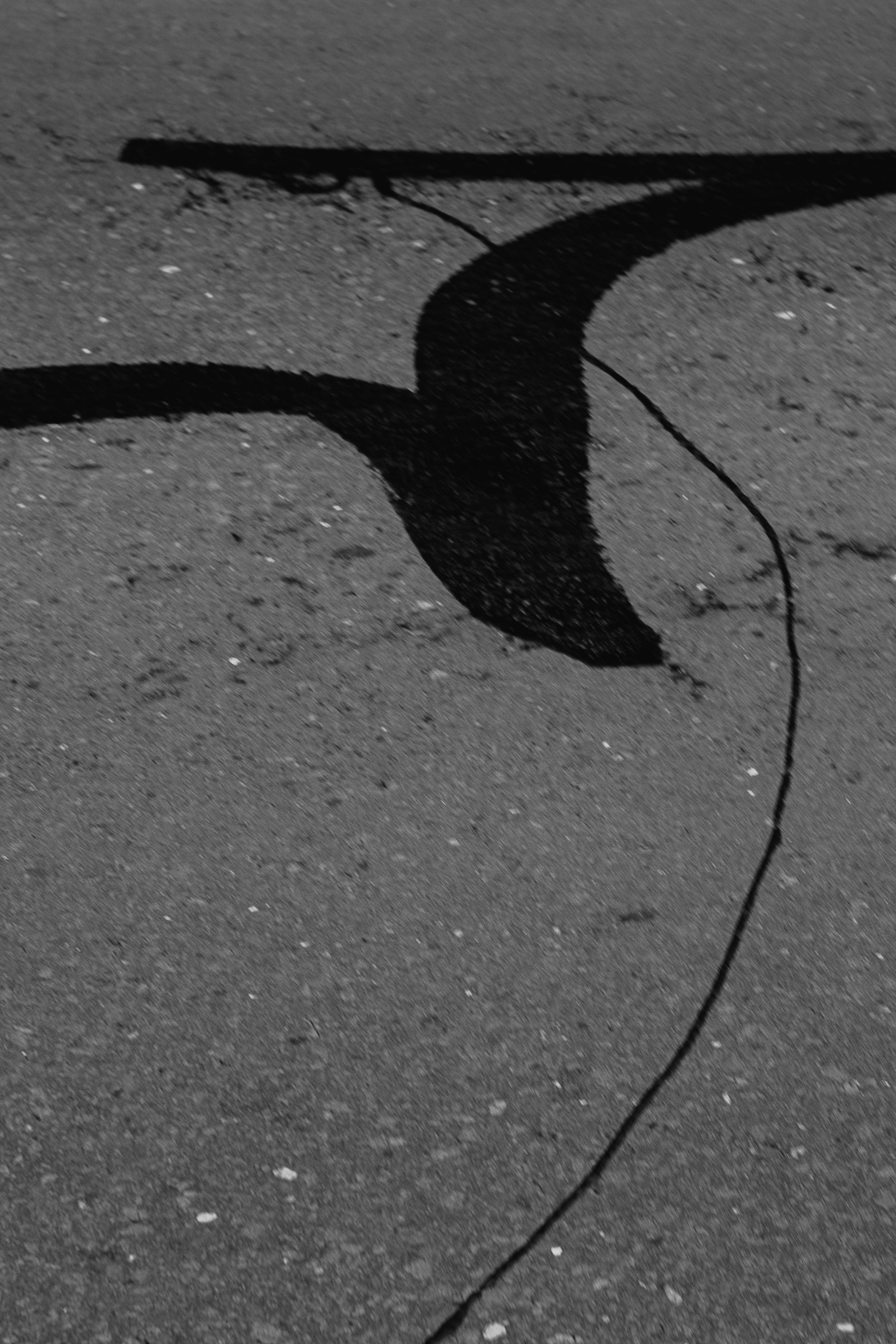 Black Painting on Asphalt · Free Stock Photo