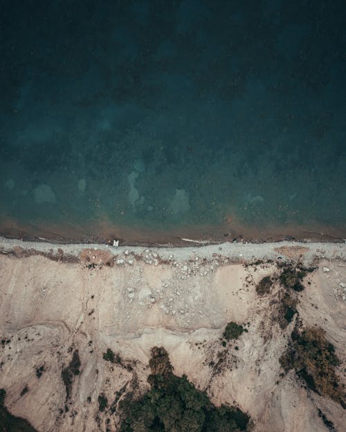 Fotobanka s bezplatnými fotkami na tému exteriéry, letecký pohľad, more