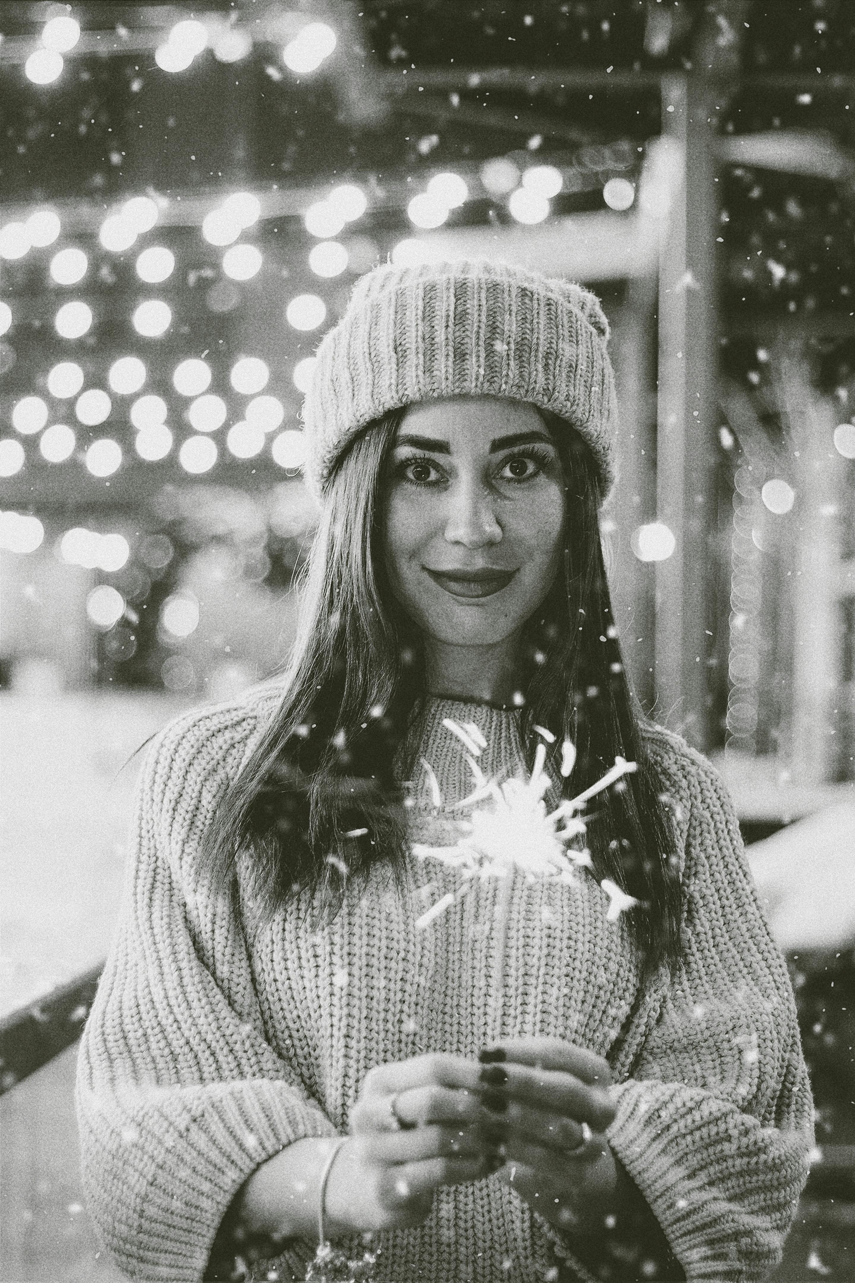 Winter girl, mittens, snow, girl, winter, HD wallpaper