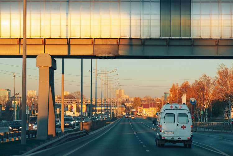 Ambulance On The Road