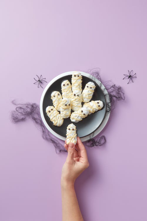 Gratis stockfoto met halloween eten, heerlijk, marshmallows