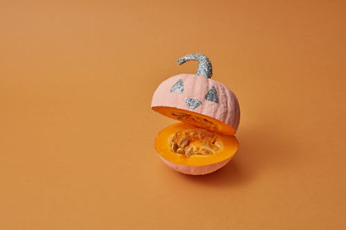 Painted Halloween Pumpkin 