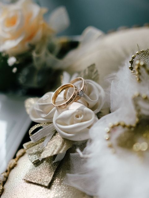 Civil Ceremony invitation pastel-rings