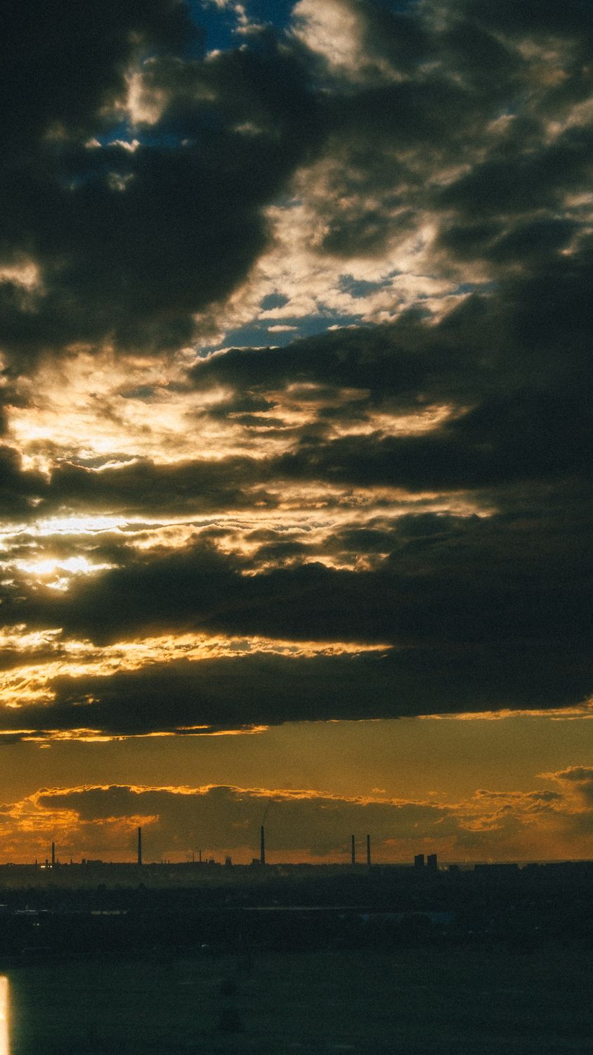Dark Clouds in the Sky During Sunset · Free Stock Photo