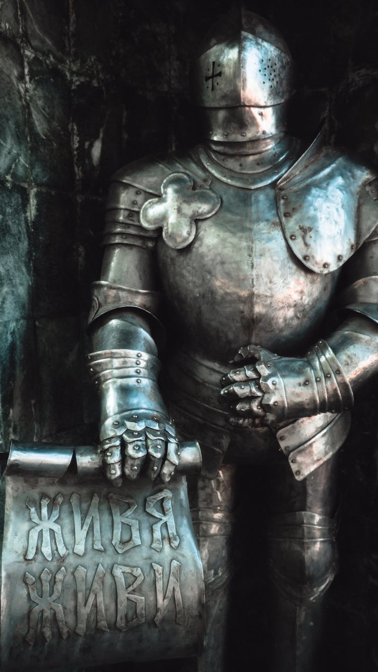 Knight In Iron Armor