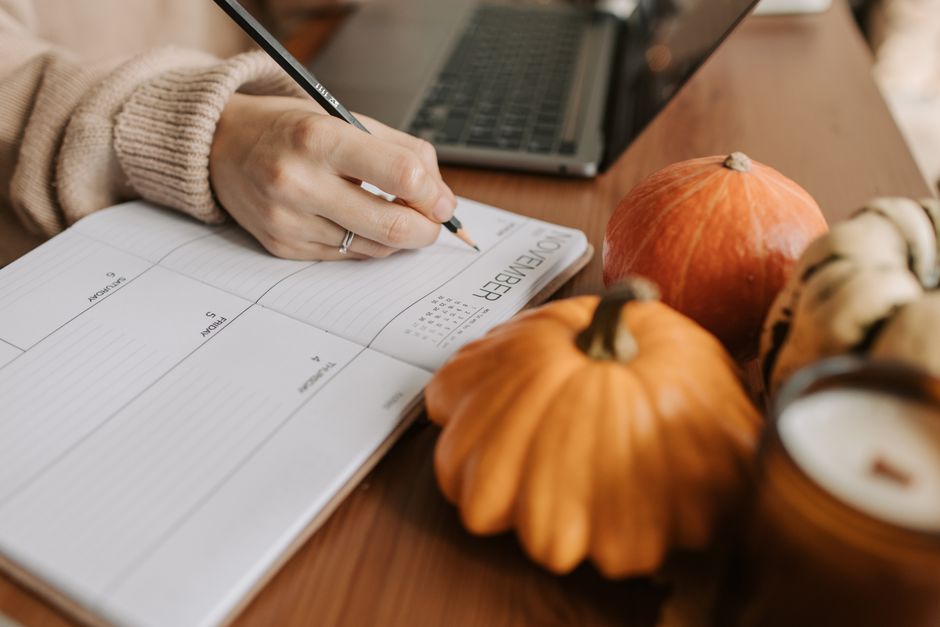 selection of seasonal products including candles and autumn decor - seasonal marketing campaign ideas selection of seasonal products including candles and autumn decor - seasonal marketing campaign ideas