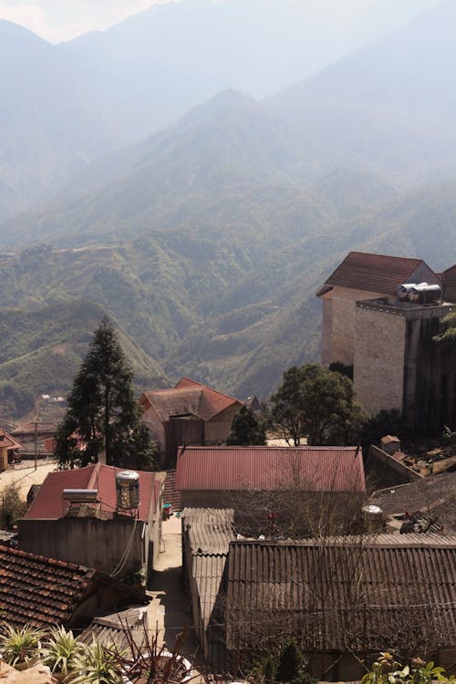 Photo of a Mountain Village 