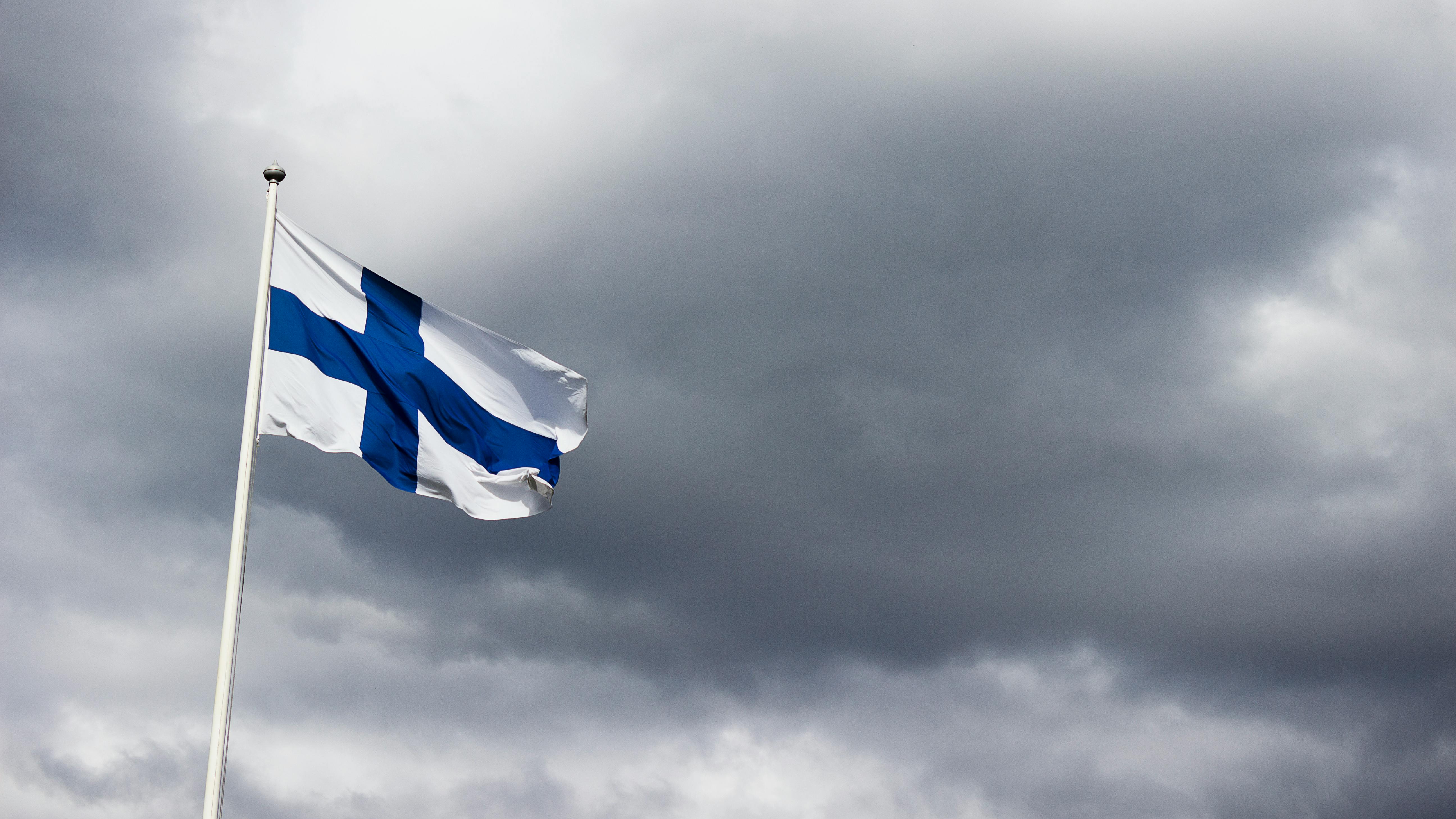 Finnland Flagge Fotografie · Kostenloses Stock Foto