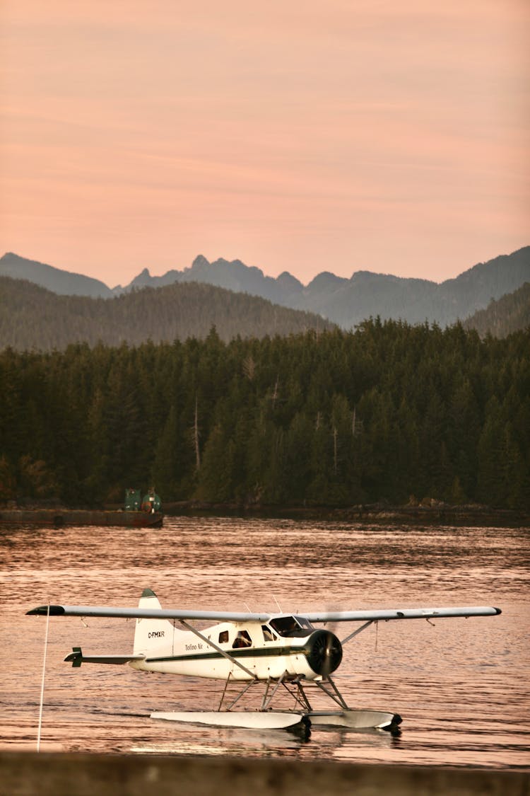 Plane Landing On Water 