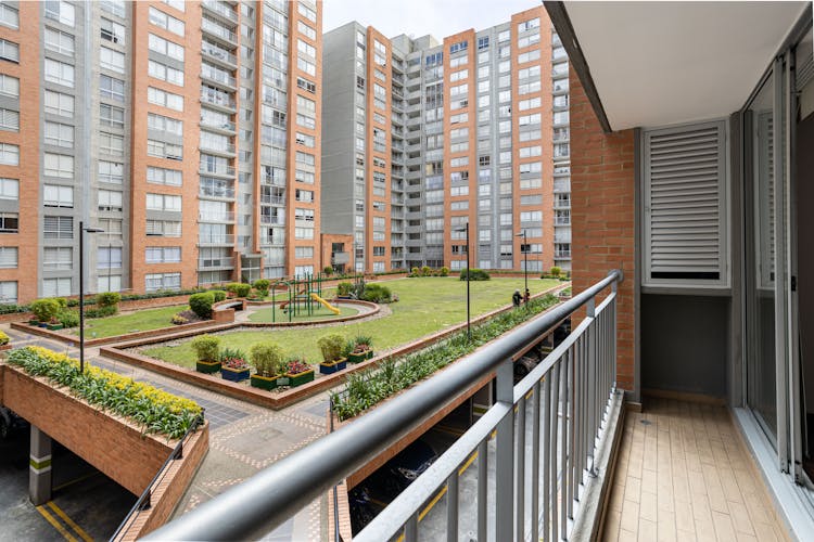 Playground And Apartment Buildings