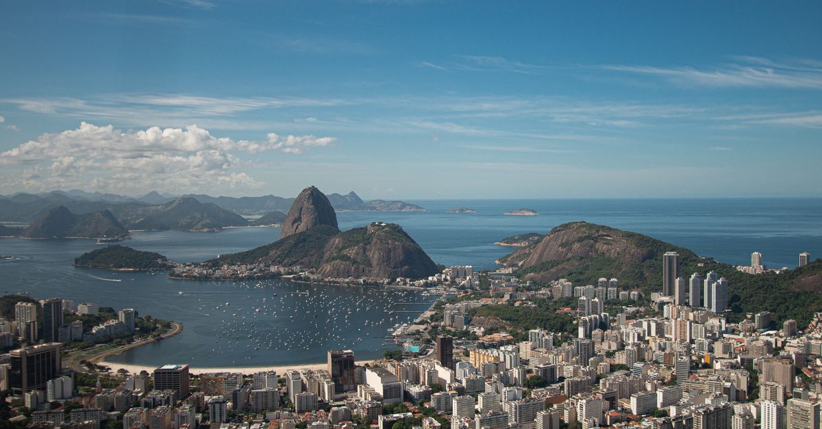 Blogspot Rio Panoramic View Rio de Janeiro and Ocean Shore Panorama · Free Stock Photo