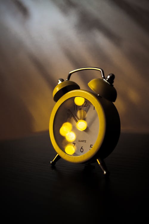 A Yelllow Alarm Clock