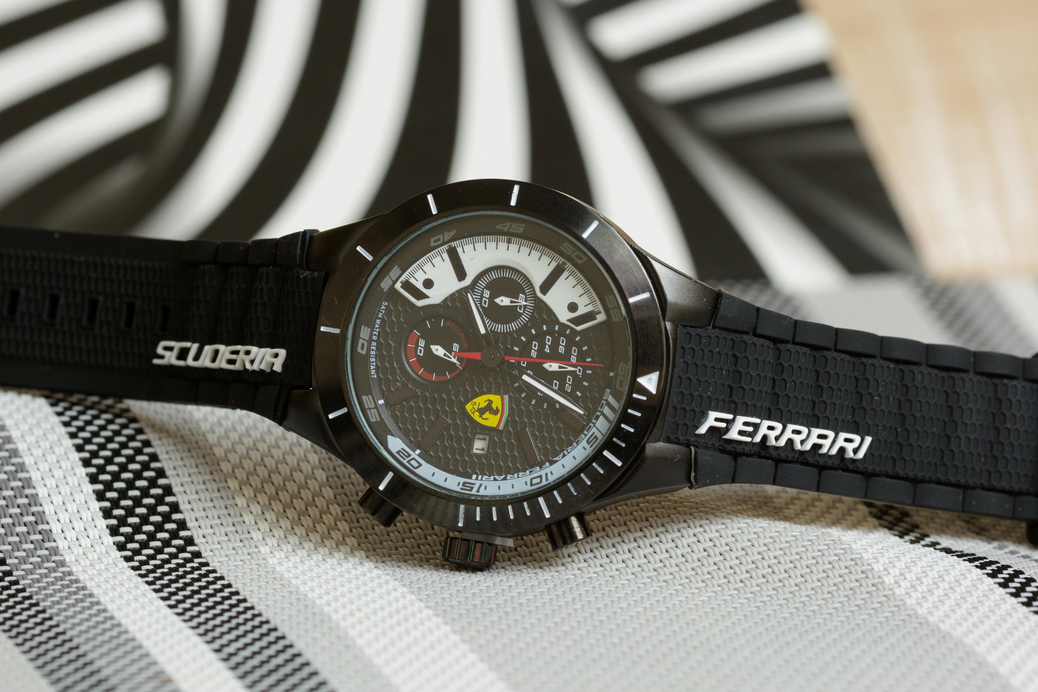Ferrari chronograph top watch