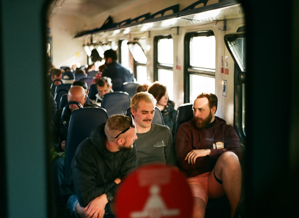 Foto stok gratis bis, duduk, kereta api