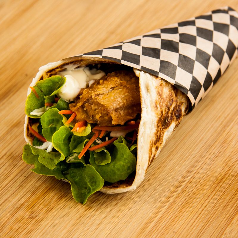 Belizean Escabeche Wrap