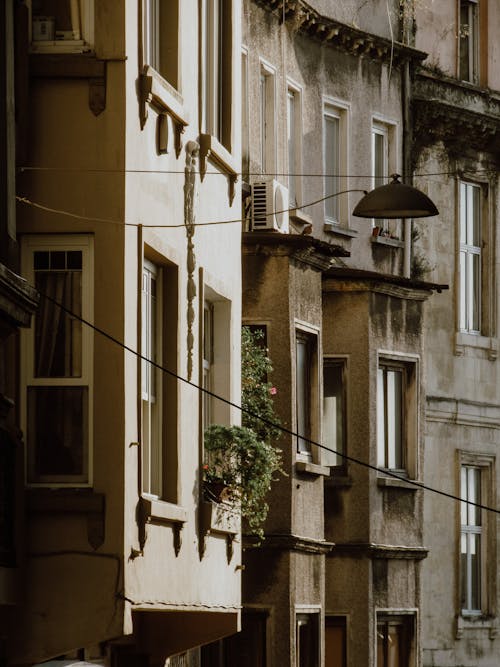 Free Buildings in Karakoy, Istanbul Stock Photo