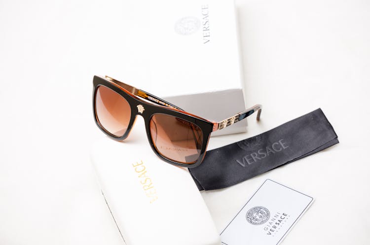 Brown Versace Sunglasses