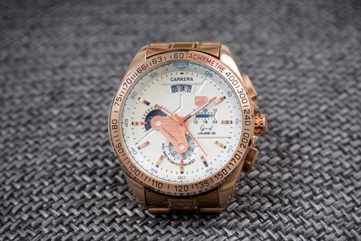 Watch Face of Gold Watch