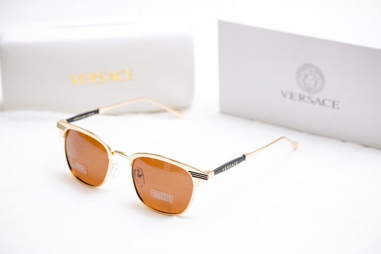 Brown Versace Sunglasses