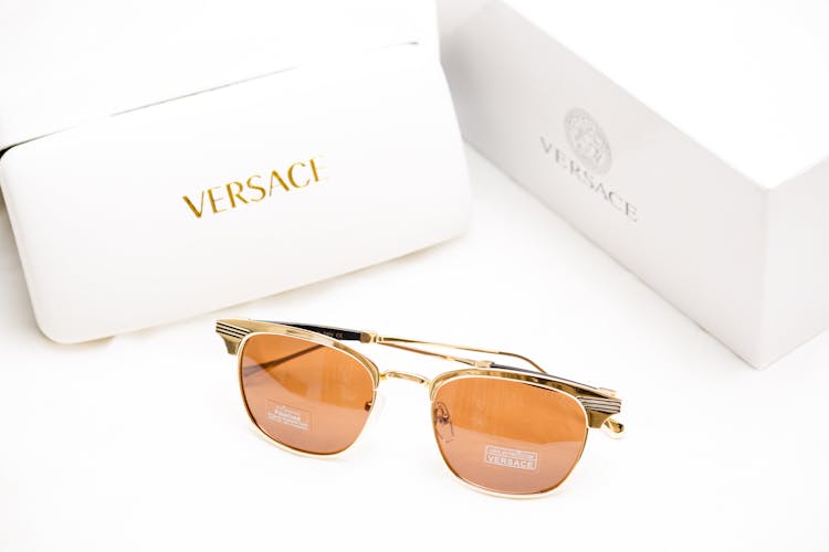 Brown Versace Sunglasses