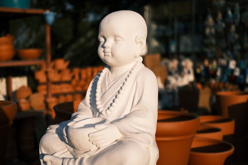 4k duvar kağıdı, Buda, heykel içeren Ücretsiz stok fotoğraf