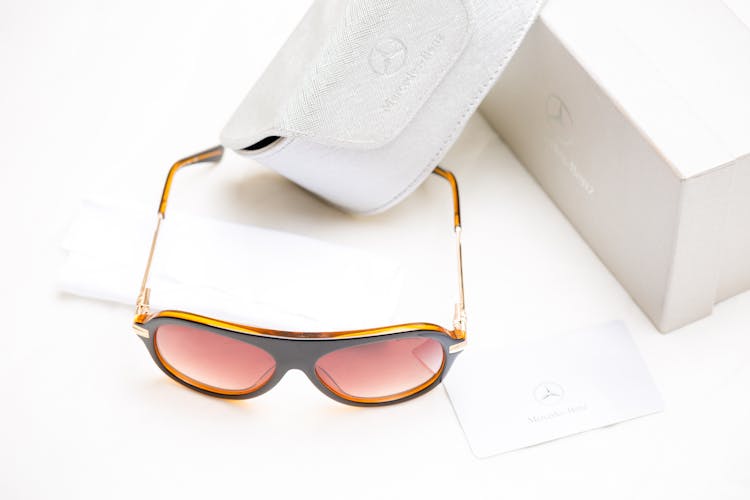 Elegant Eyeglasses And Box