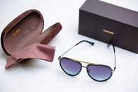 Tom Ford Purple Sunglasses and Velvet Case