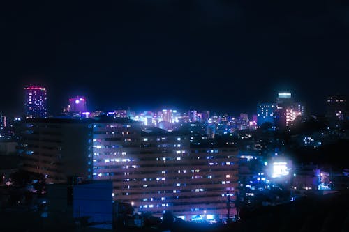 Free stock photo of cityscape, cyberpunk, dreamy