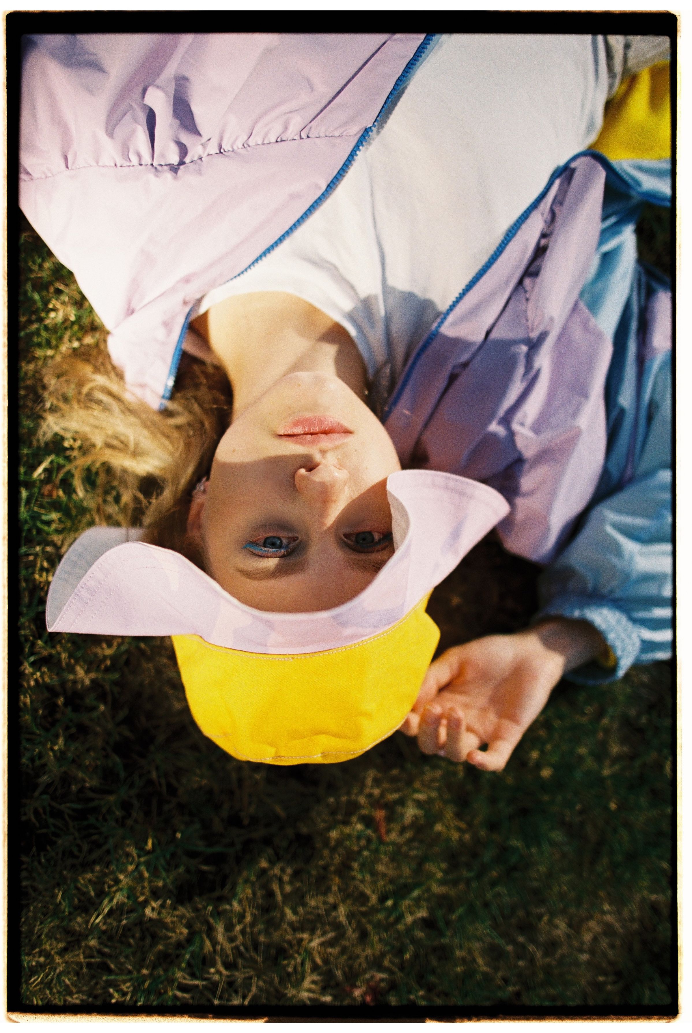 A Woman Lying on the Ground · Free Stock Photo