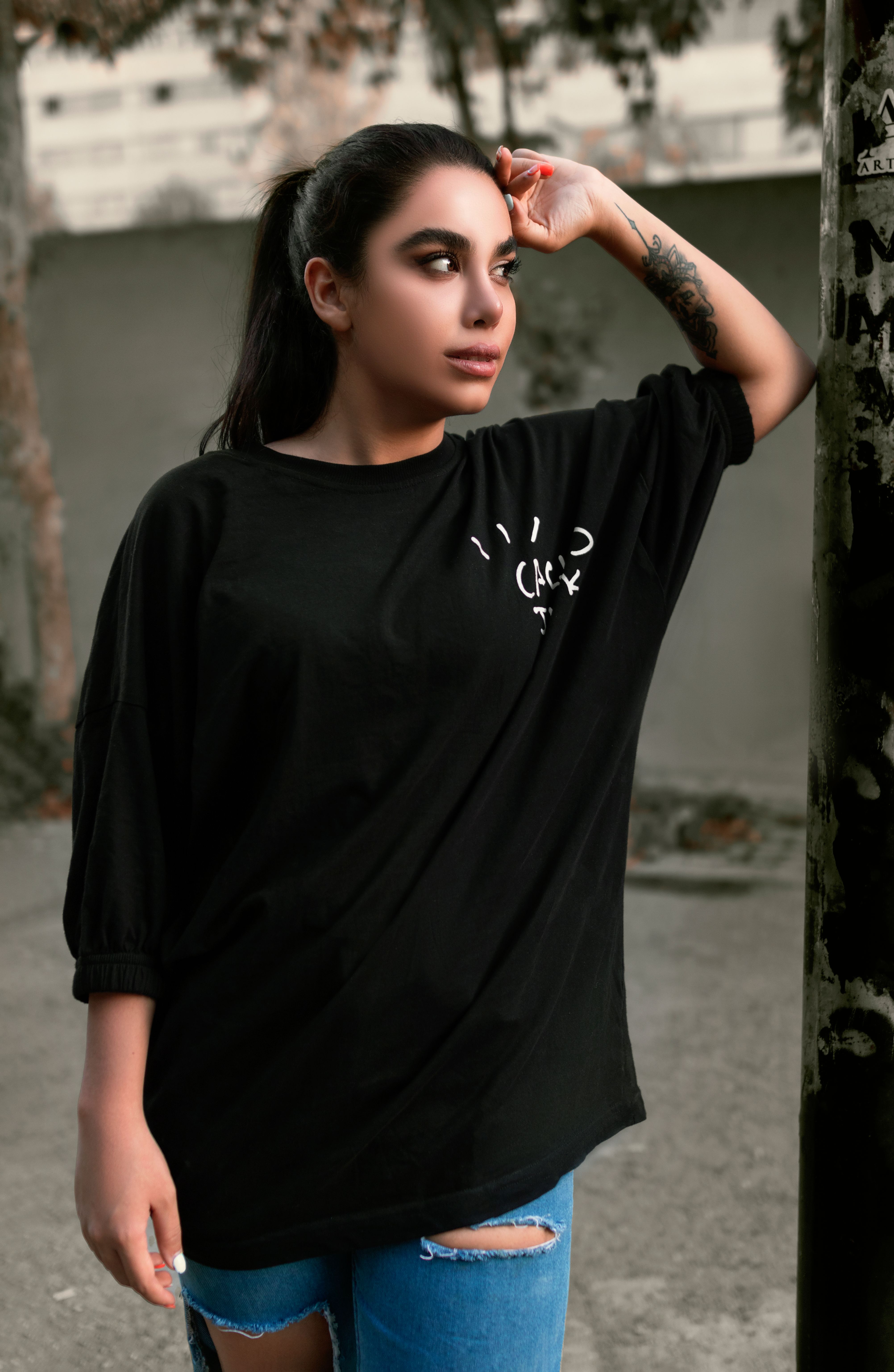 Camiseta preta