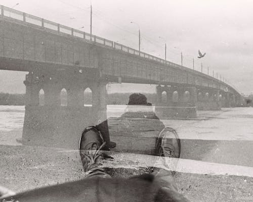 Digital Composite of Bridge and Legs