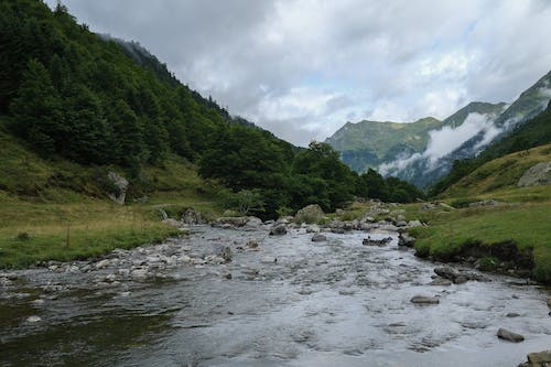 Gratis lagerfoto af å, flod, maountain