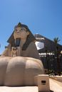 Gray Concrete Statue Under Blue Sky