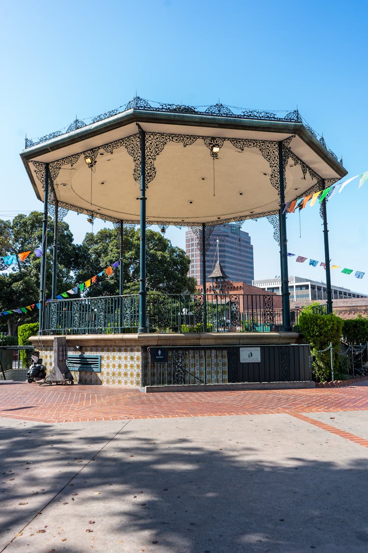 Gazebo In A City 