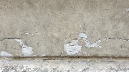 균열, 부서진, 콘크리트 벽의 무료 스톡 사진
