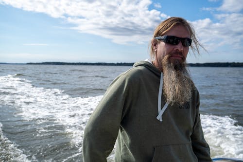 Free stock photo of beard, boat, chesapeake