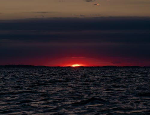 Free stock photo of chesapeake bay, dark, horizon