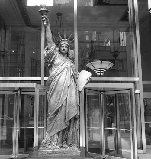 Free Statue Of Liberty Replica Stock Photo