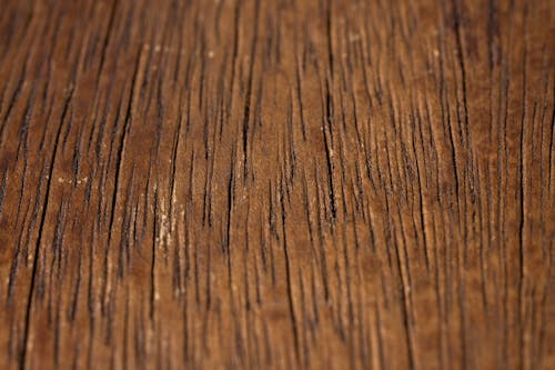 Brown Wooden Surface in Close Up Photography