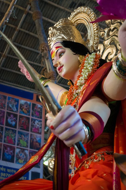 Kostenloses Stock Foto zu anbetung, durga puja, festival von indien